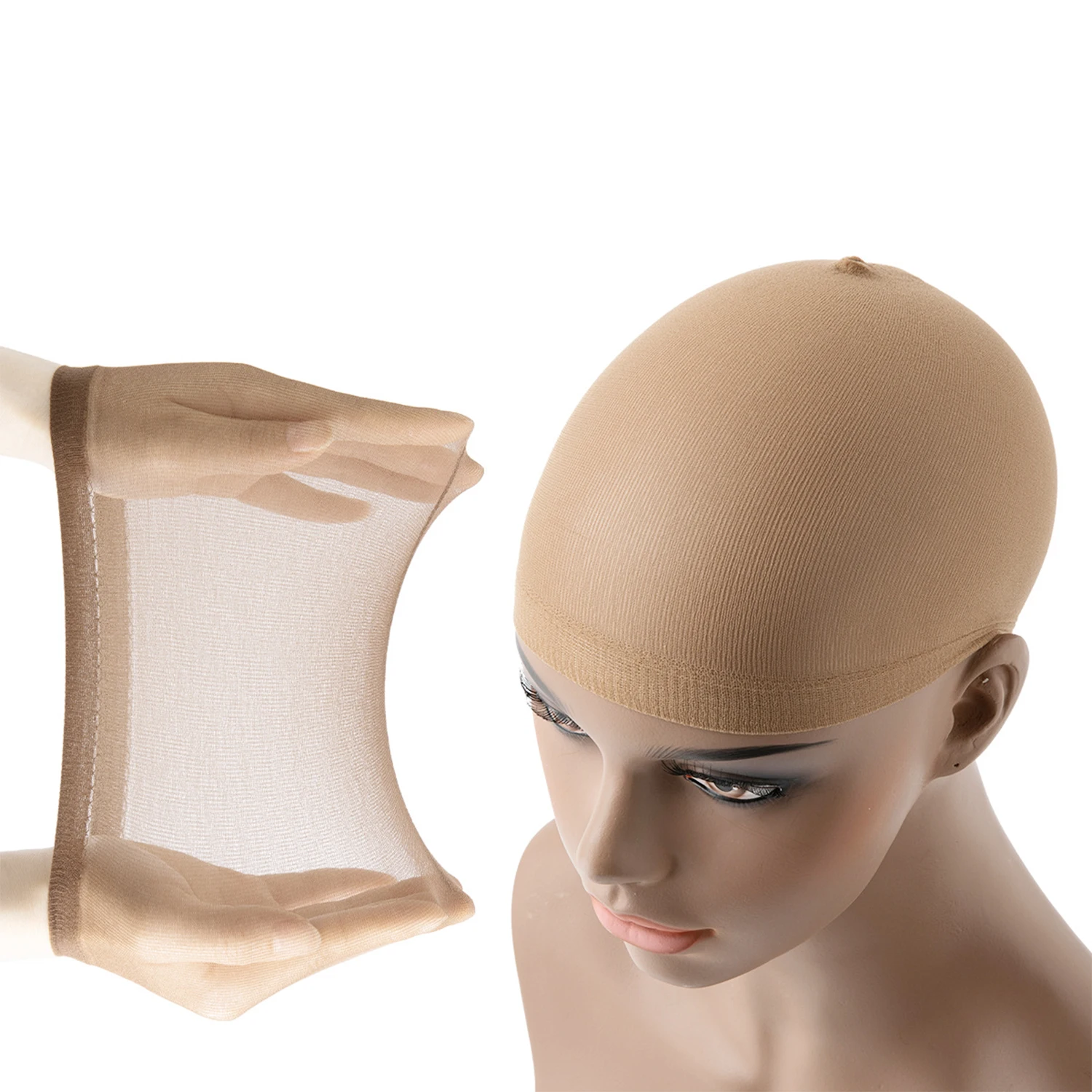 Wig Cap Stocking - Perückenkappen Haarnetze Webhaarnetze 2 10 12