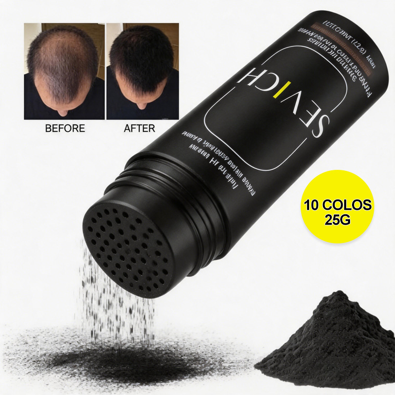 Hair Care Vegan - Haarfasern Keratin Verdickungsspray Original Haarwuchspulver Perücken-Nachwuchs