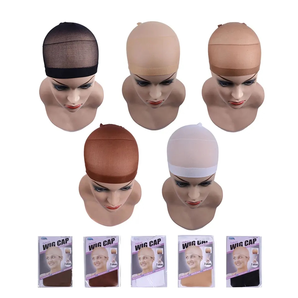 Wig Cap Stocking - 24 Stück (12 Packungen) Perückenkappen, modische