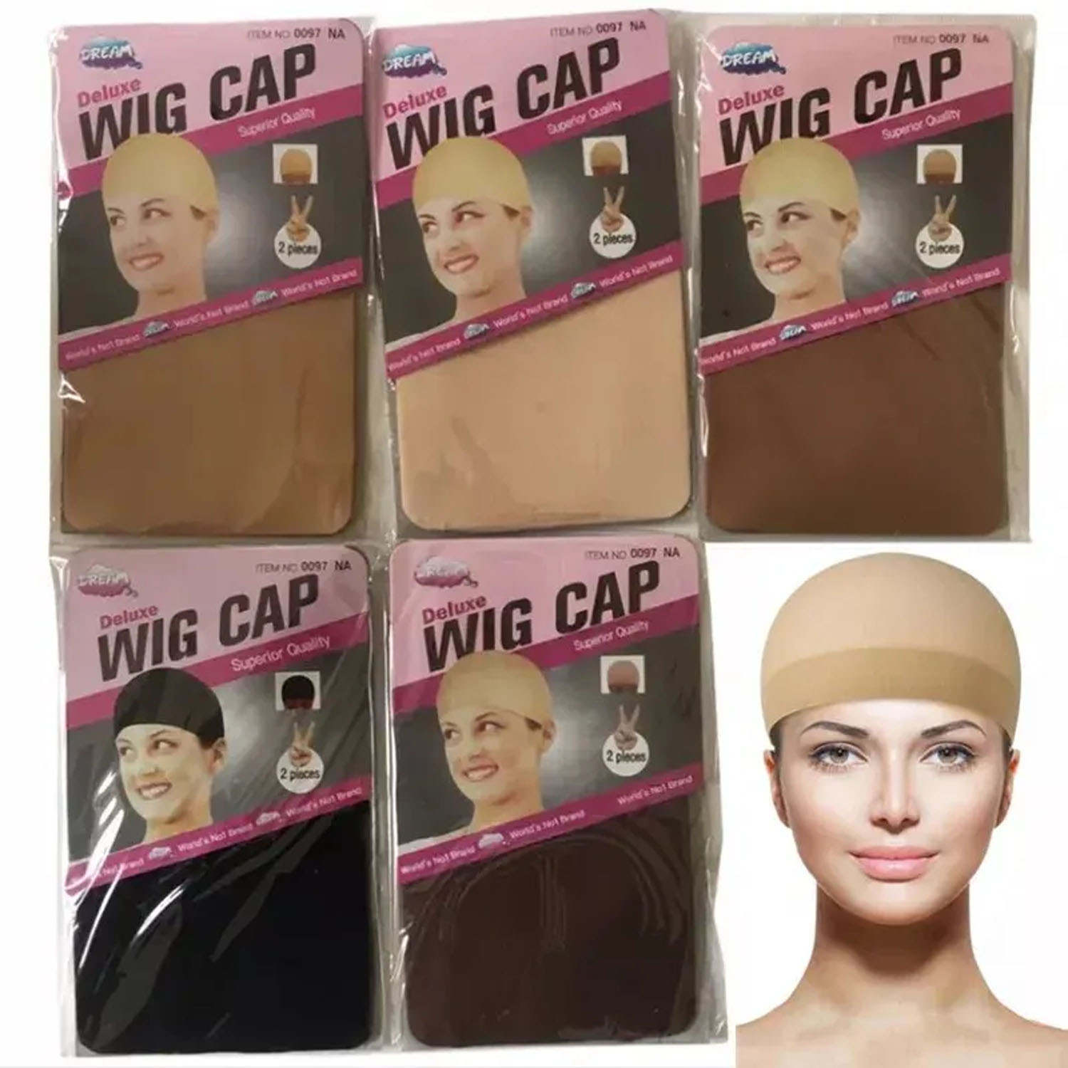 Wig Cap Stocking - 20/30PCS Günstige Haar Neue Strumpf Kappe