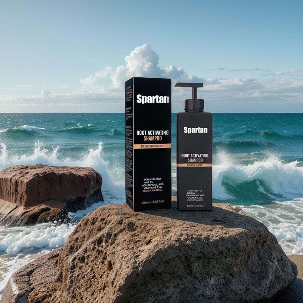 Hair Care Dandruff - Spartan Root Activator Shampoo-Serie Schuppenkontrolle, reduziert