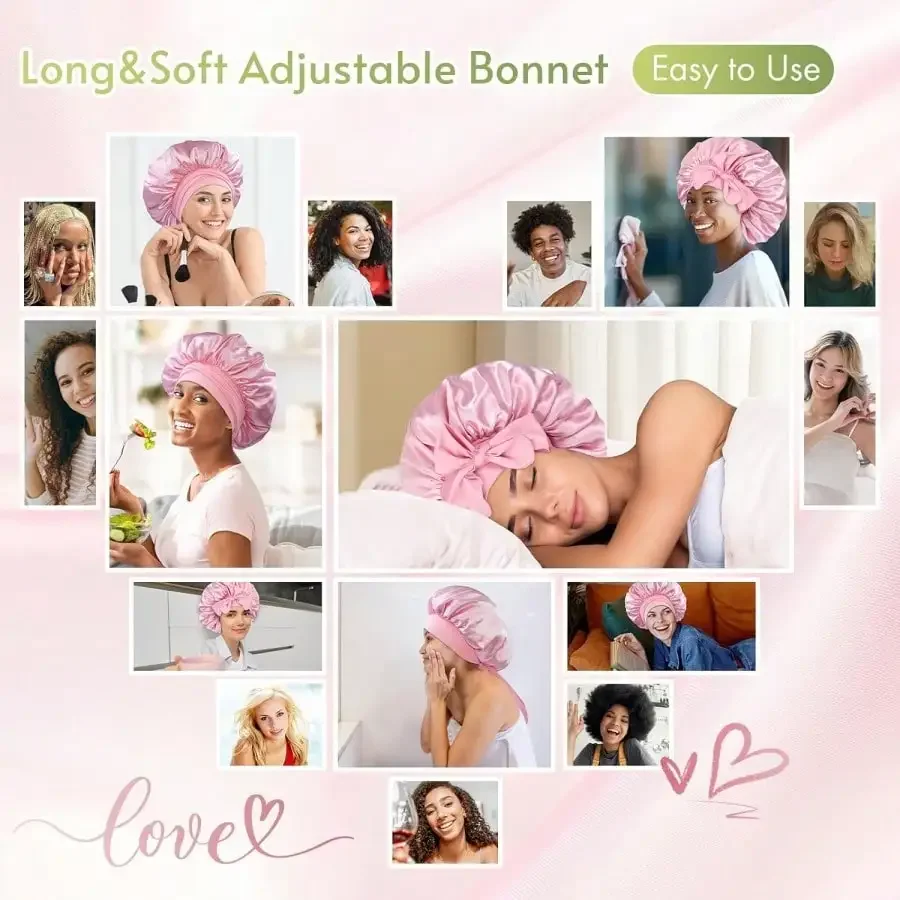 2026 Satin-Haube für Damen, ve – Satin Hair Bonnet Bewertung und Preis