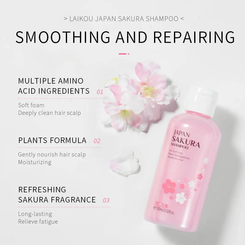 LAIKOU Japan Sakura Shampoo Re – Hair Care Dandruff Bewertung und Preis