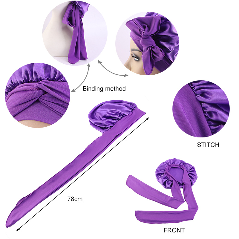 Neue Satin Schlafmütze Für Fra – Satin Hair Bonnet Bewertung und Preis
