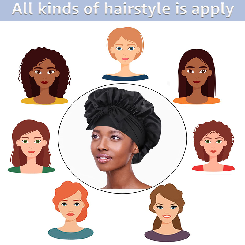 Neue Satin Schlafmütze Für Fra – Satin Hair Bonnet Bewertung und Preis