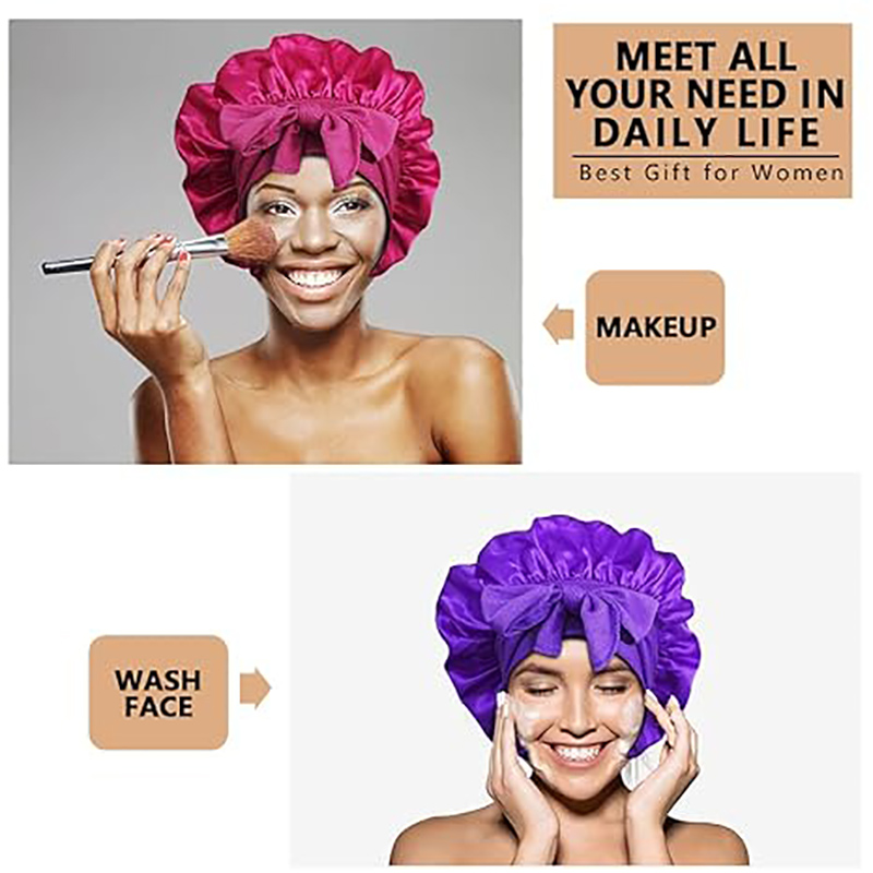 Neue Satin Schlafmütze Für Fra – Satin Hair Bonnet Bewertung und Preis