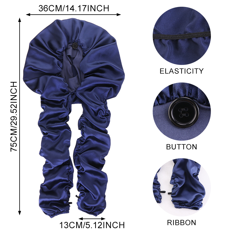 Neue Damen-Schlafmütze aus Sat – Satin Hair Bonnet Bewertung und Preis