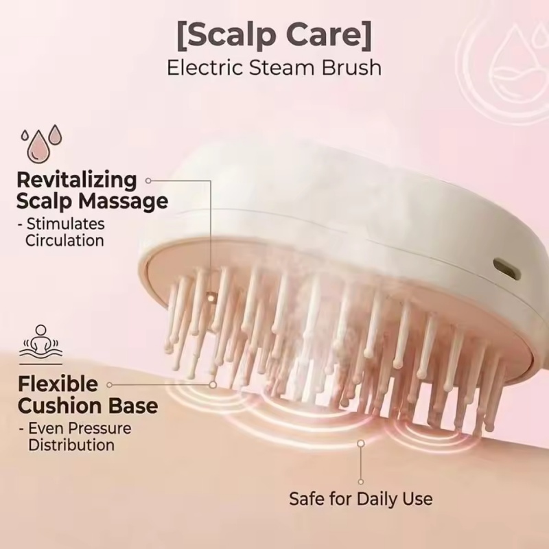 1 Set Dampf-Sprühbürste Selbst – Hair Care Is Self Care Bewertung und Preis