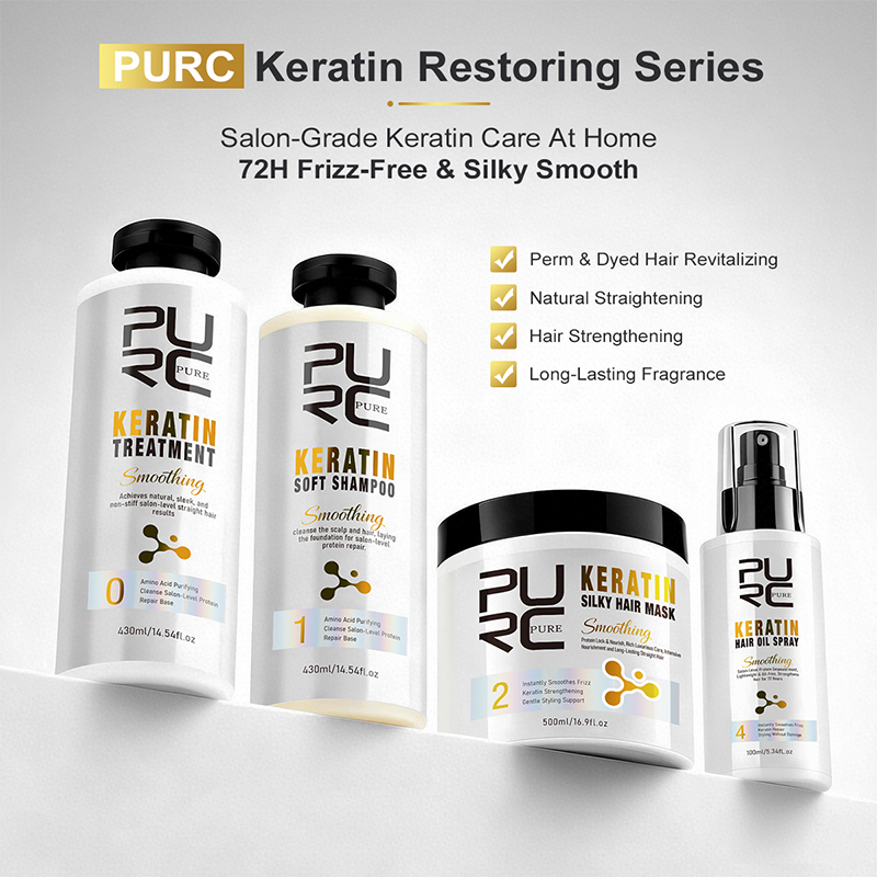 PURC Keratin-Behandlung Haarpf – Hair Care Set Bewertung und Preis