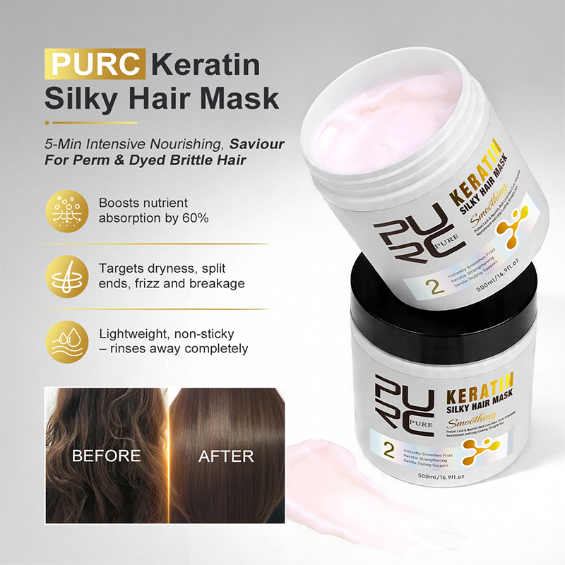PURC Keratin-Behandlung Haarpf – Hair Care Set Bewertung und Preis