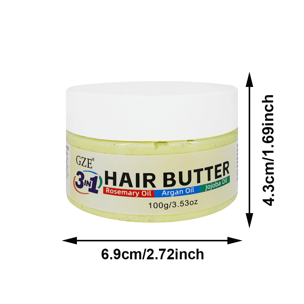 GZE 3-in-1-Haarbutter-Nährcrem – Argan Oil Treatment Bewertung und Preis