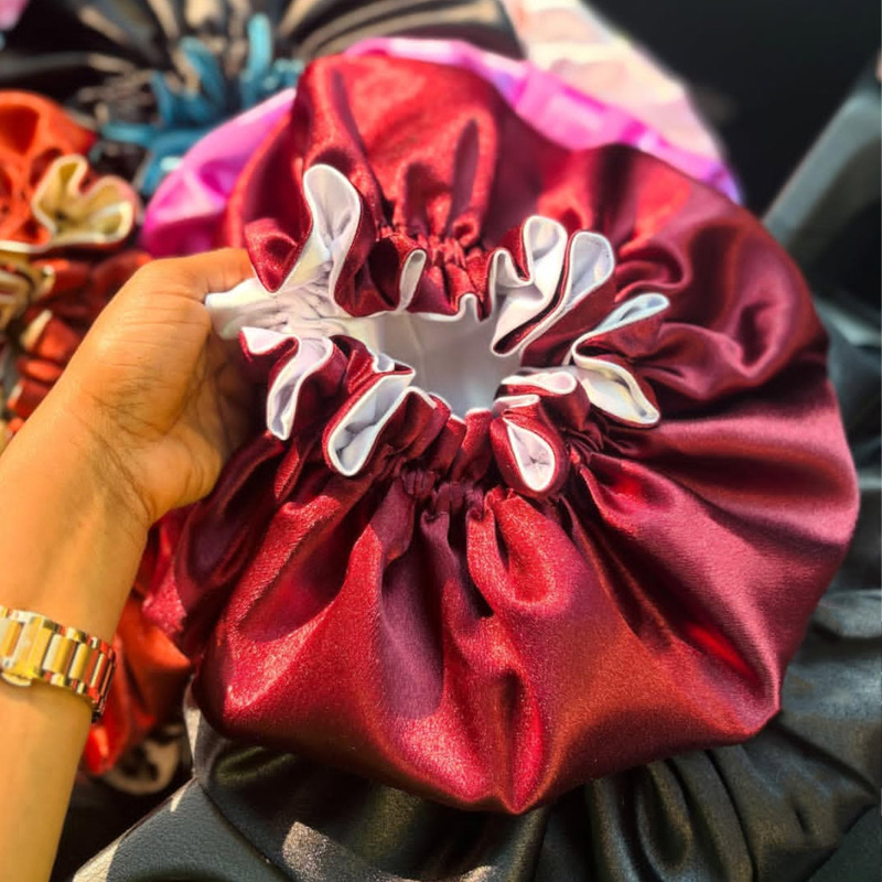 Maßgefertigte Seidenbonnets Pe – Satin Hair Bonnet Bewertung und Preis