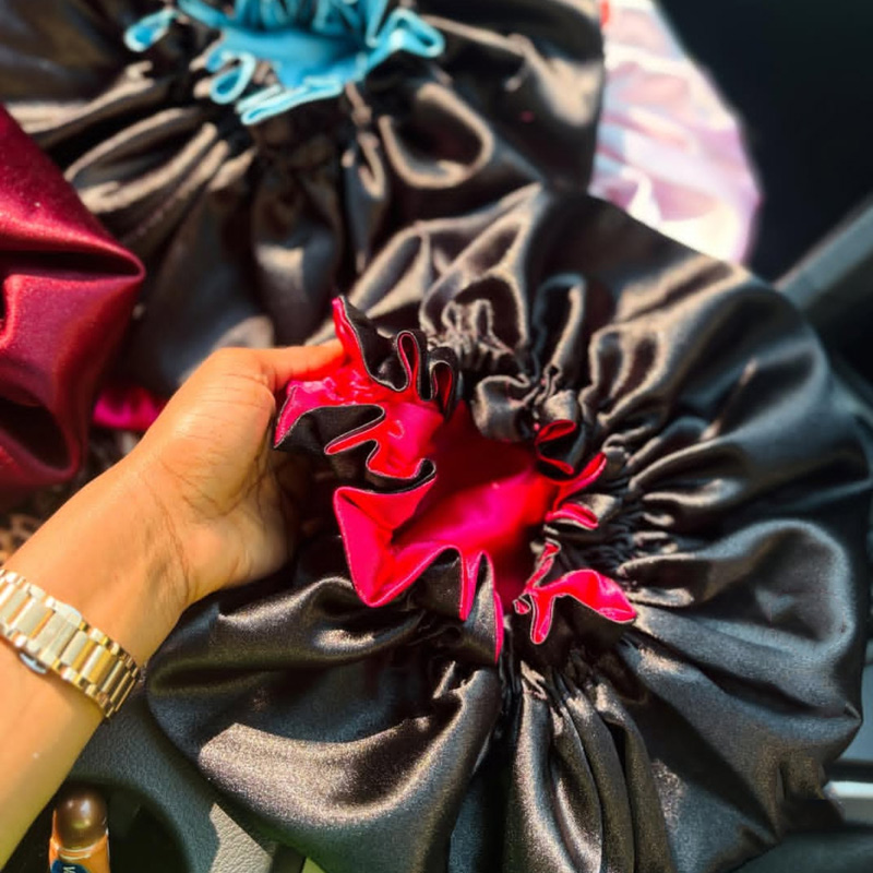 Maßgefertigte Seidenbonnets Pe – Satin Hair Bonnet Bewertung und Preis