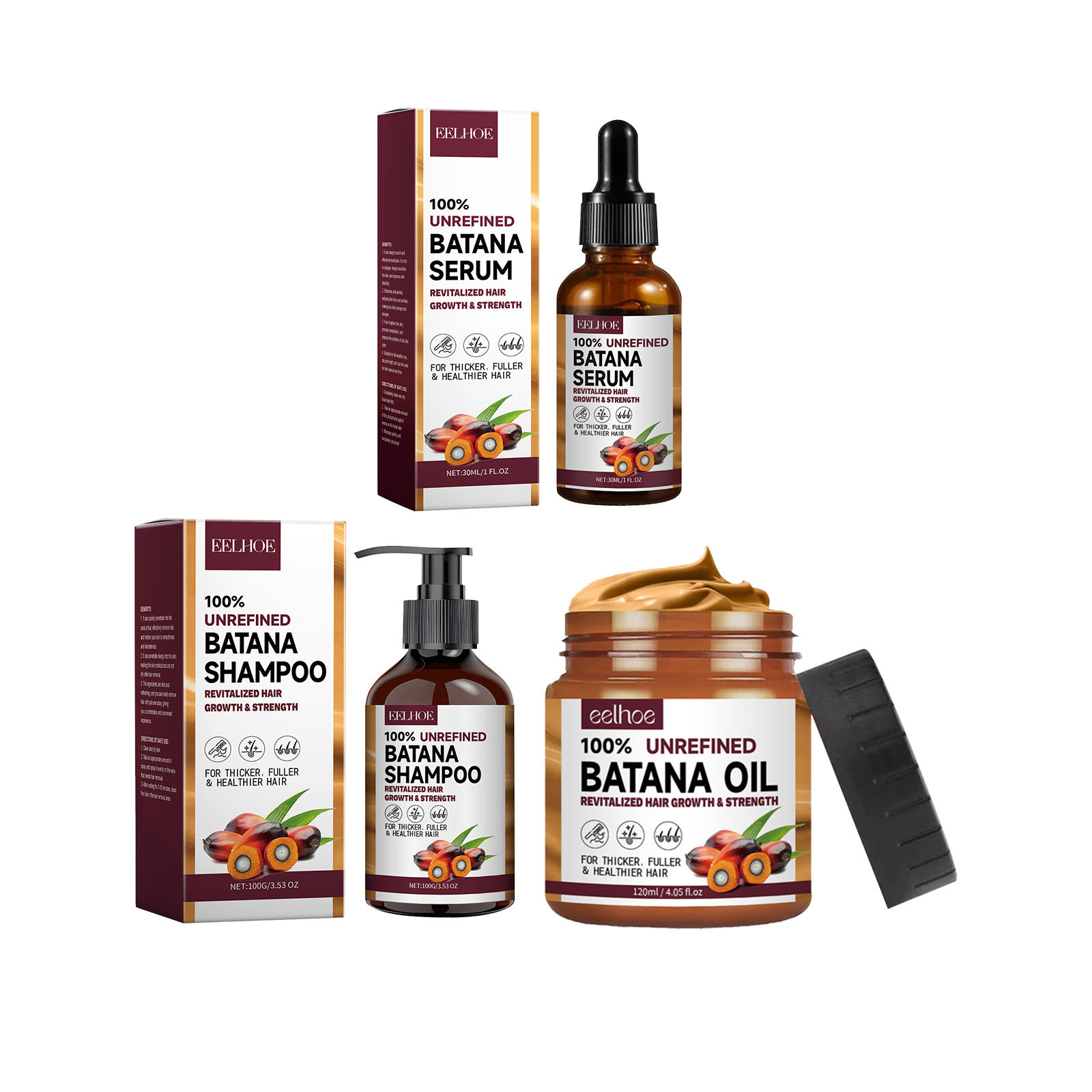 EELHOE Natürliches Batana-Öl,  – Hair Care Set Bewertung und Preis