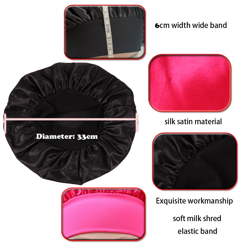 10 Stück Satin-Hauben mit indi – Satin Hair Bonnet Bewertung und Preis