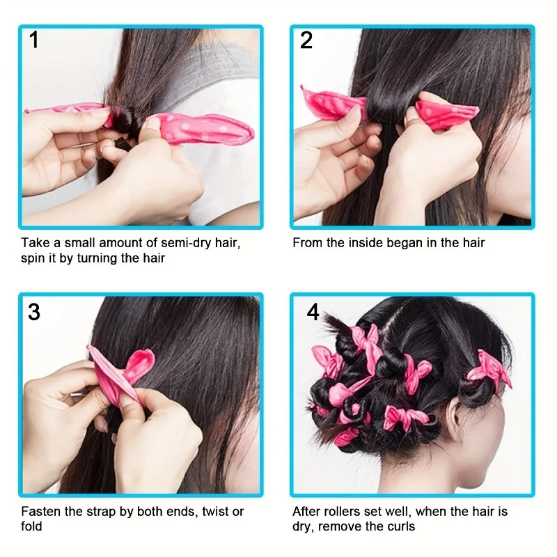 11-teiliges Lockenwickler-Set, – Satin Hair Bonnet Bewertung und Preis