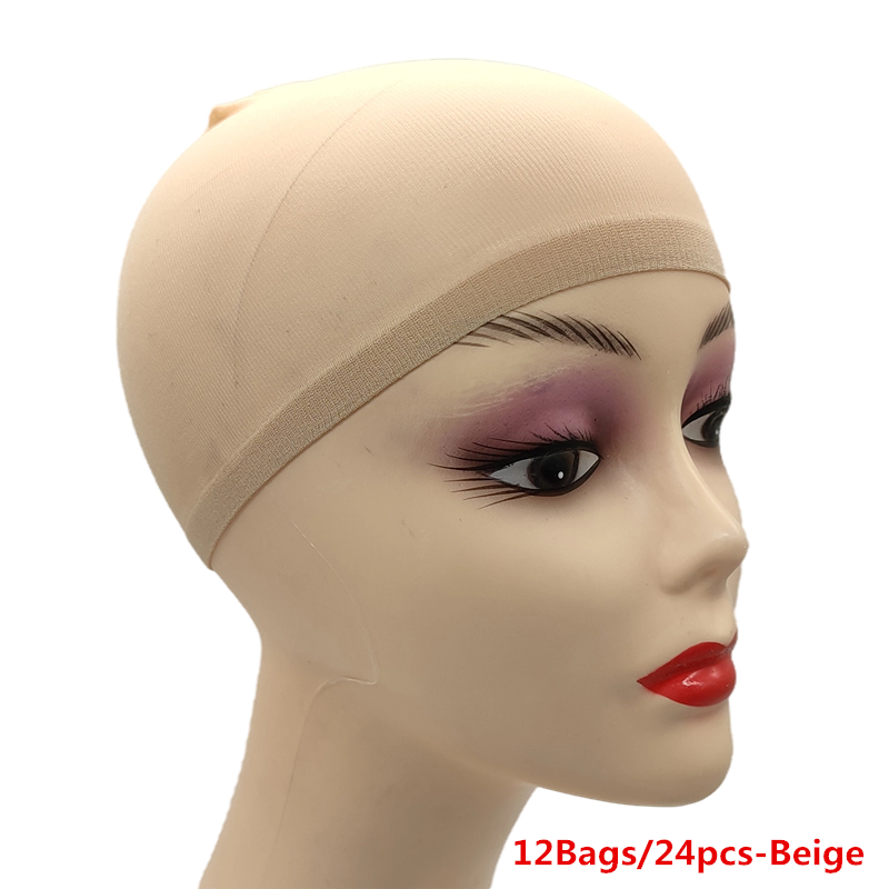 12er-Pack/24 Stück Einheitsgrö – Wig Cap Stocking Bewertung und Preis