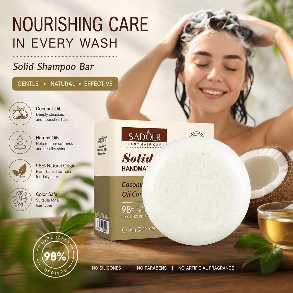 Natürlicher Kokosnuss-Shampoo- – Hair Care Dandruff Bewertung und Preis