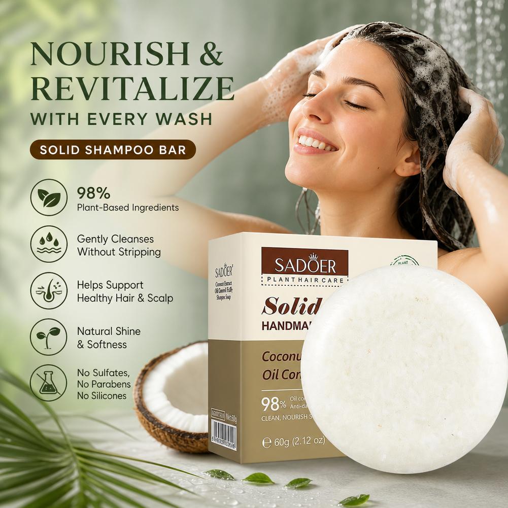 Natürlicher Kokosnuss-Shampoo- – Hair Care Dandruff Bewertung und Preis
